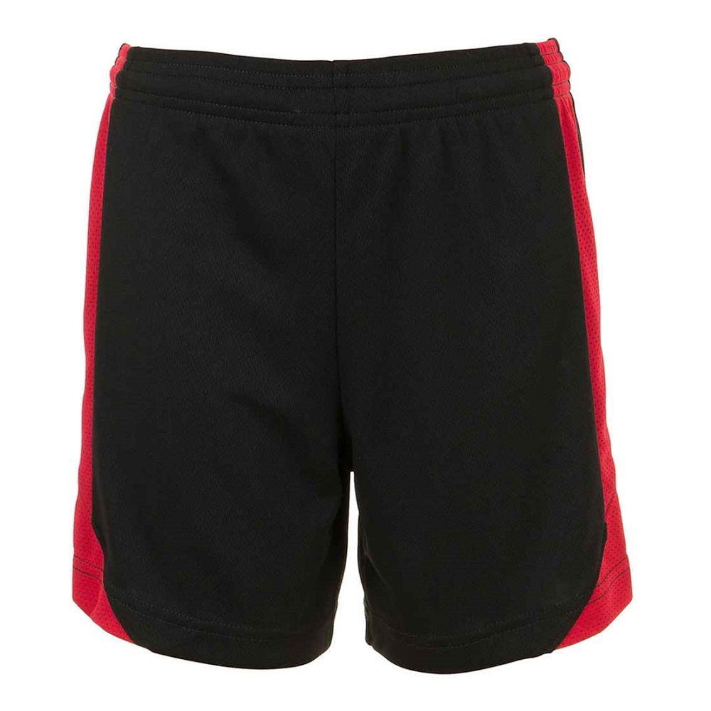 SOL'S Kids Olimpico Shorts - Black/Red