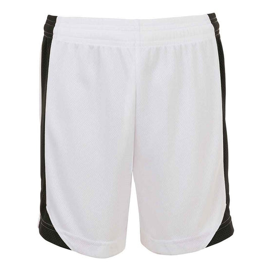 SOL'S Kids Olimpico Shorts - White/Black