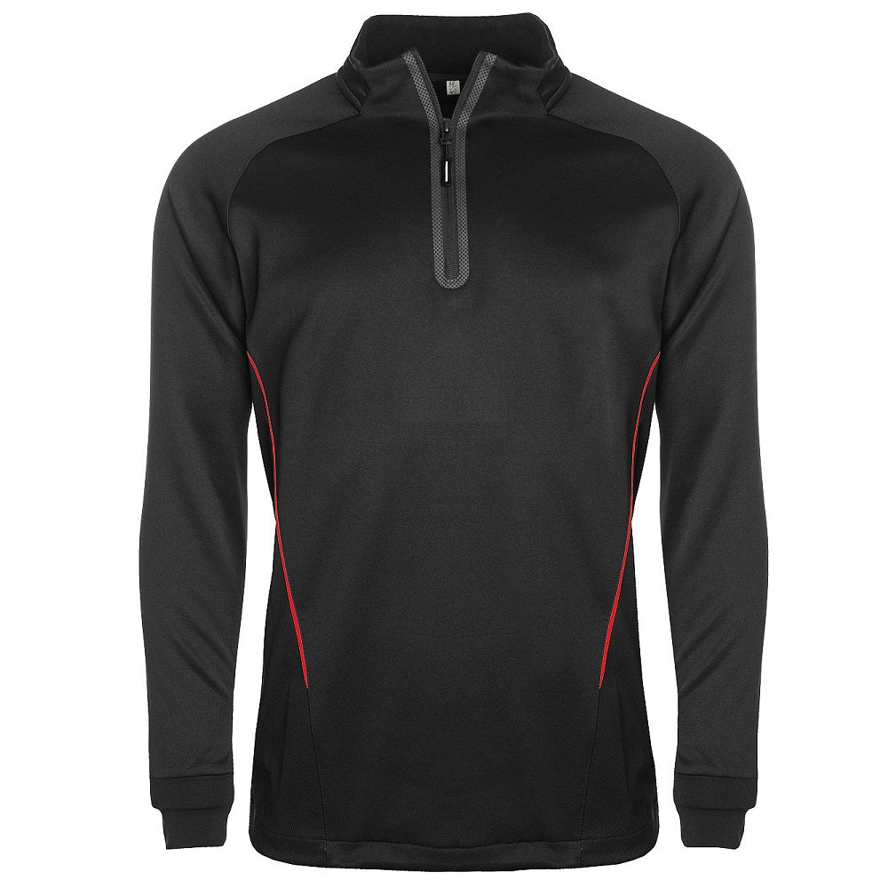 Aptus Performance Quarter Zip Training Top - Black