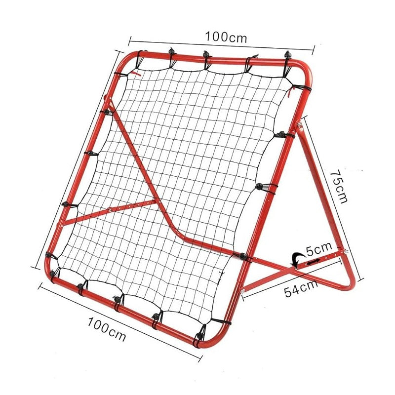 Football Training Rebounder Net - Red