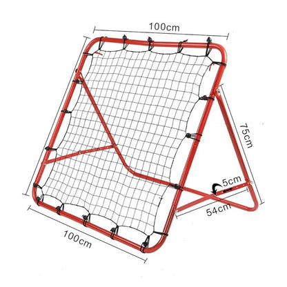 Football Training Rebounder Net - Red