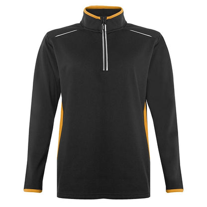 Aptus ES Qtr Zip Training Top - Black