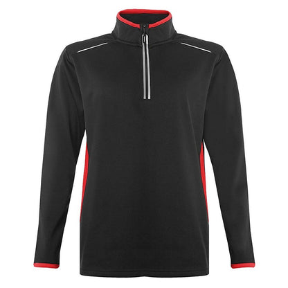 Aptus ES Qtr Zip Training Top - Black