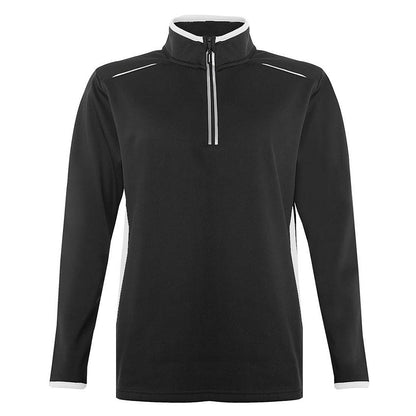 Aptus ES Qtr Zip Training Top - Black