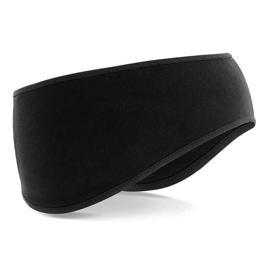 Beechfield Sports Tech Soft Shell Headband - Black