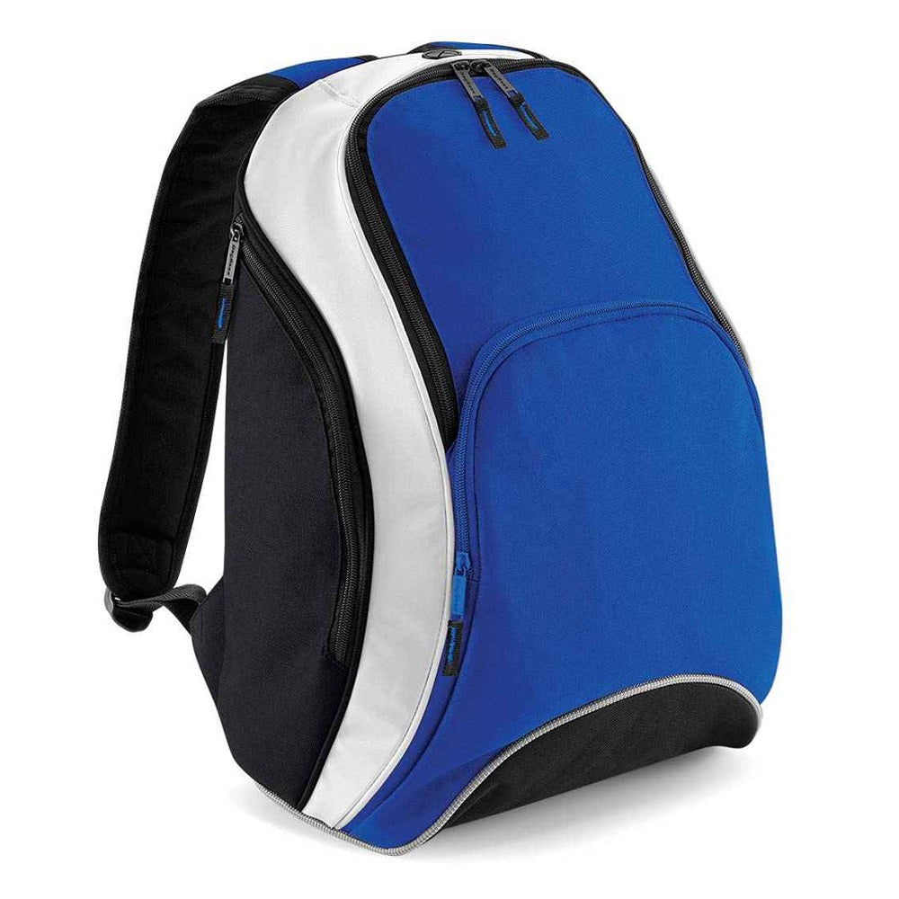 BagBase Teamwear Backpack - Bright Royal/Black