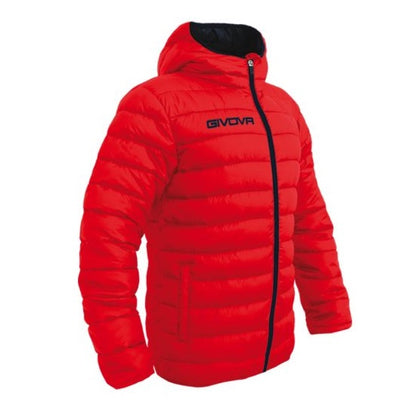 Givova Guibbotto Olanda Winter Jacket - Red/Navy