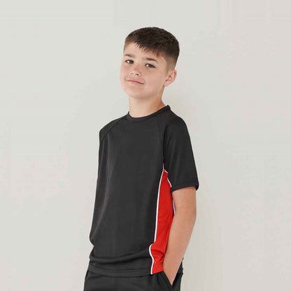 Finden and Hales Kids Performance Team T-Shirt - Black