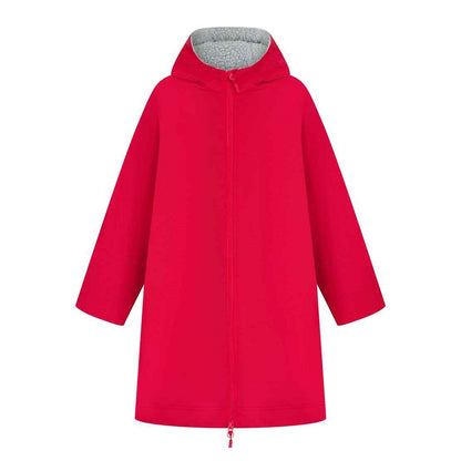 Finden and Hales Adults All Weather Robe - Red