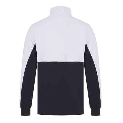 Finden and Hales 1/4 Zip Tracksuit Top - Navy/White