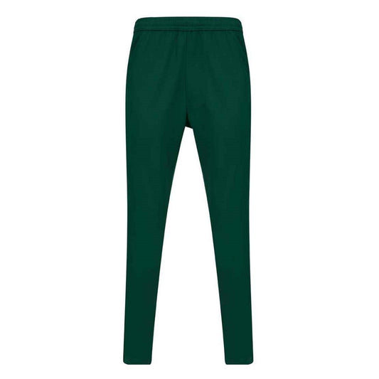 Finden and Hales Knitted Tracksuit Pants - Bottle Green/White