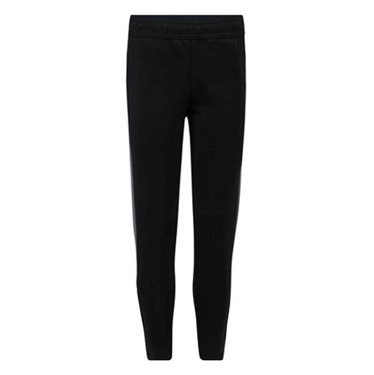 Finden and Hales Kids Knitted Tracksuit Pants - Black/Gunmetal