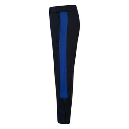 Finden and Hales Knitted Tracksuit Pants - Navy/Royal Blue