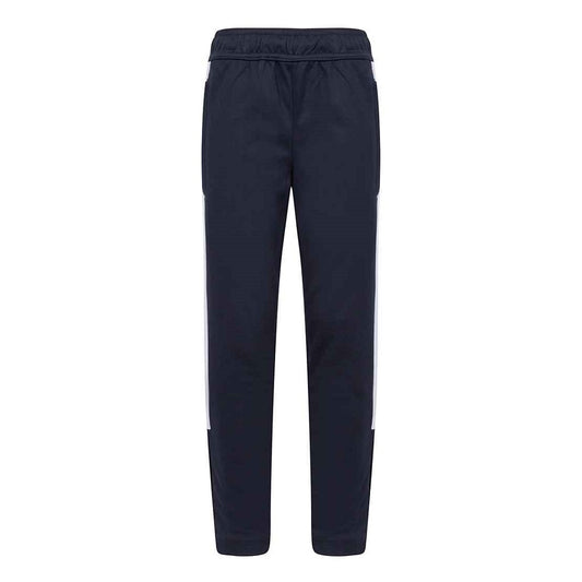 Finden and Hales Kids Knitted Tracksuit Pants - Navy/White