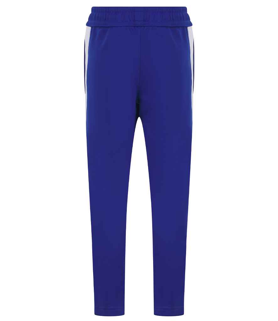 Finden and Hales Kids Knitted Tracksuit Pants - Royal Blue/White