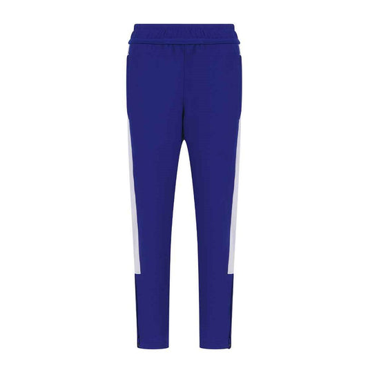 Finden and Hales Kids Knitted Tracksuit Pants - Royal Blue/White