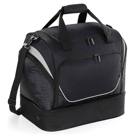 Quadra Pro Team Hardbase Holdall - Black/Light Grey