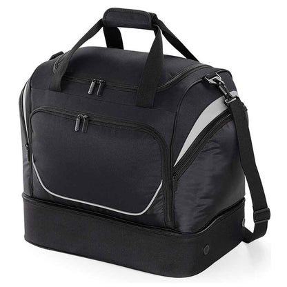 Quadra Pro Team Hardbase Holdall - Black/Light Grey