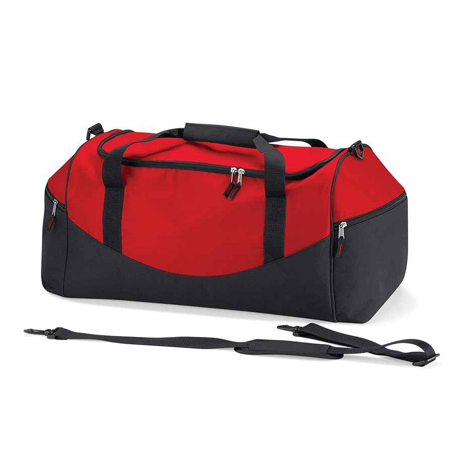 Quadra Teamwear Holdall - Red/Black