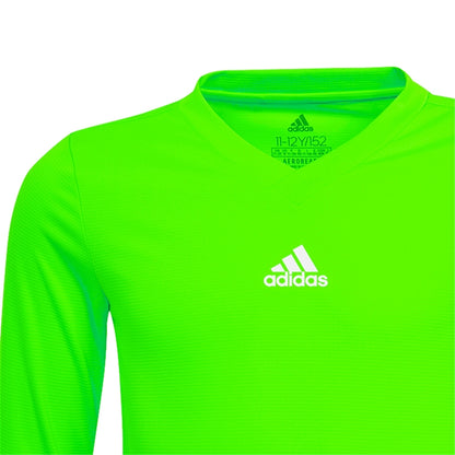 adidas Estro Team Base Tee - Solar Green