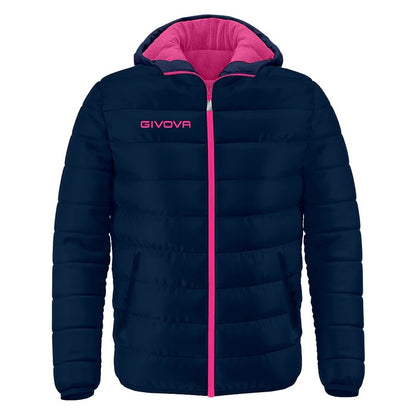 Givova Guibbotto Olanda Winter Jacket - Navy/Fuchsia