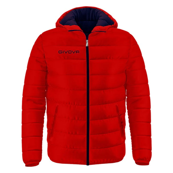 Givova Guibbotto Olanda Winter Jacket - Red/Navy