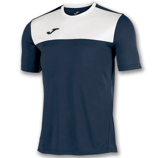 Joma Winner Short Sleeve Shirt - Dark Navy/White